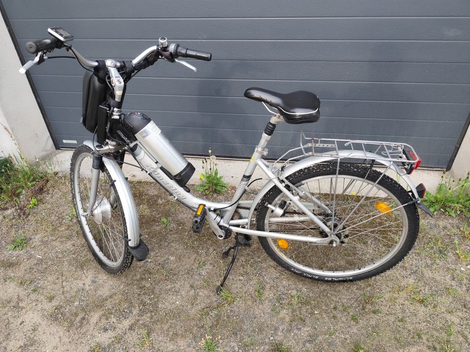 Rower elektryczny (przerobiony) przywieziony z Niemiec