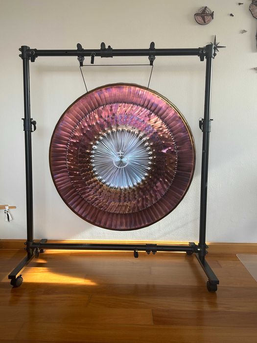 Gongo planetario + suporte ajustável