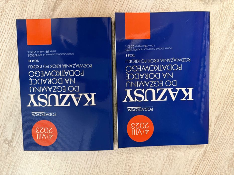 Komplet materiałów do egzaminu ustnego na doradcę podatkowego