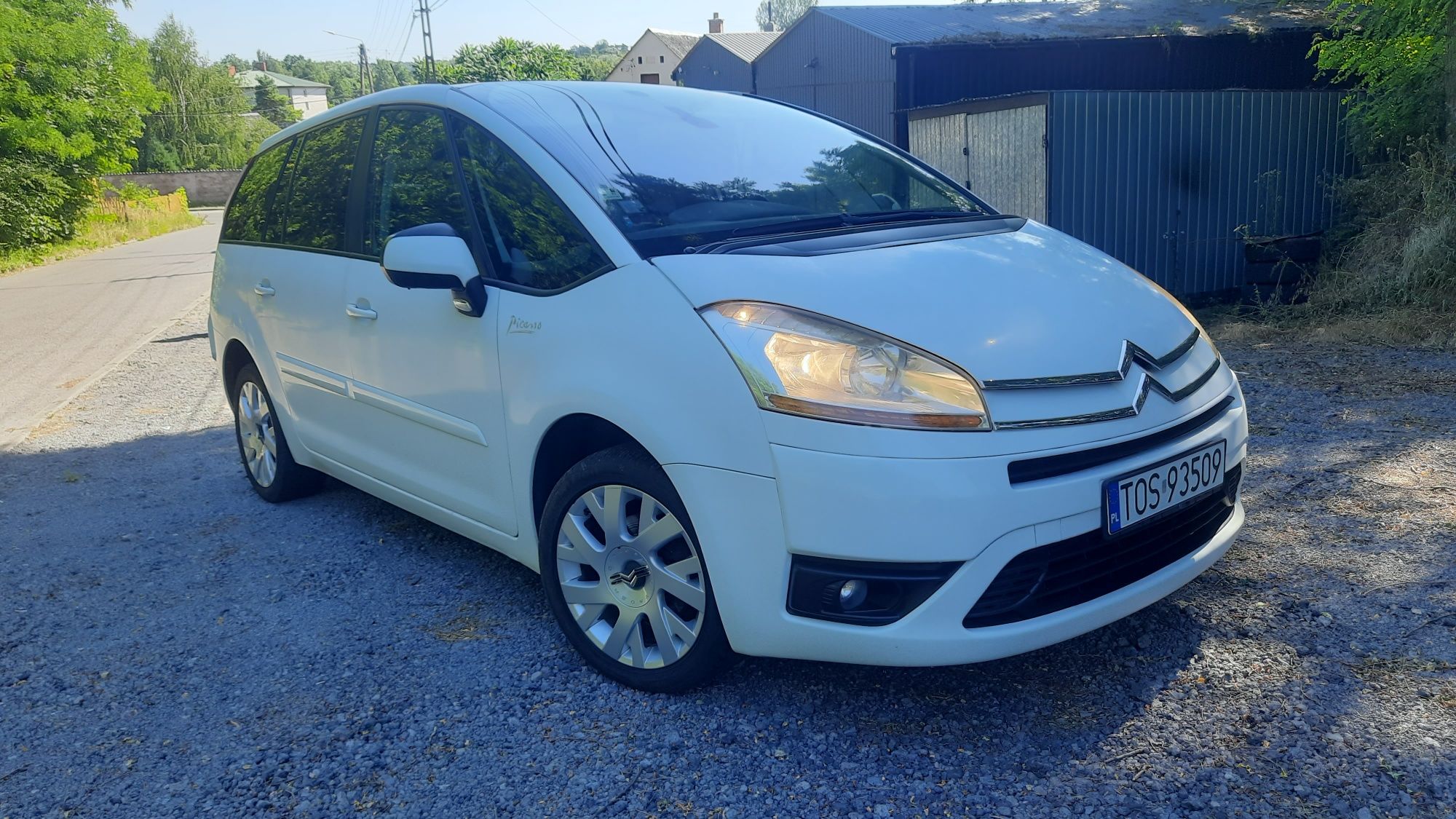 KOMPLET oryginalnych KÓŁ Alufelg r 17 Citroen C4 I 04-10 4x108 z opona