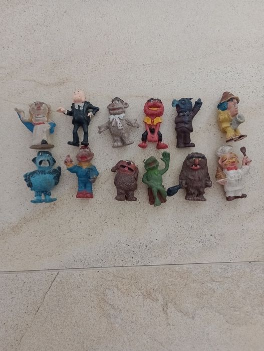 Figurki gumowe Muppety z PRL-U