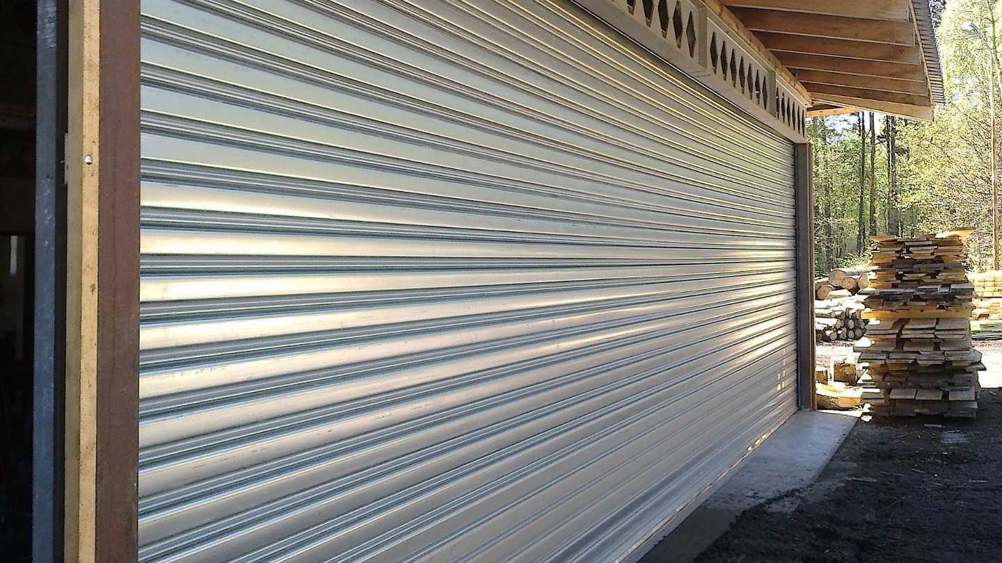 Brama garażowa Roleta sklepowa Krata rolowana 290 x 245 cm