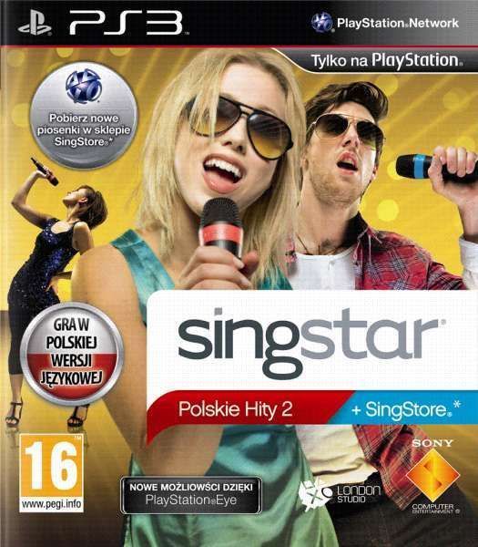 SingStar Polskie Hity 2 (sama gra) - PS3 (Używana)