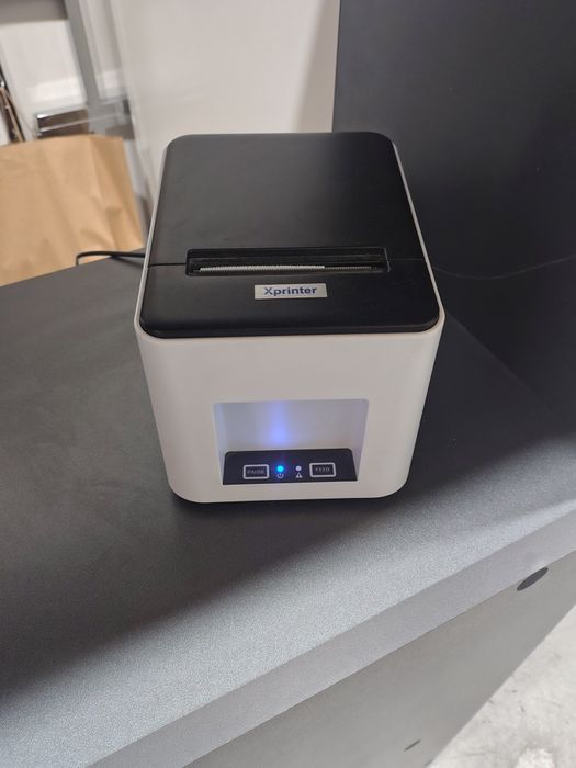 Принтер етикеток і чеків 2 в 1 Xprinter XP-T361U термопринтер наклейок