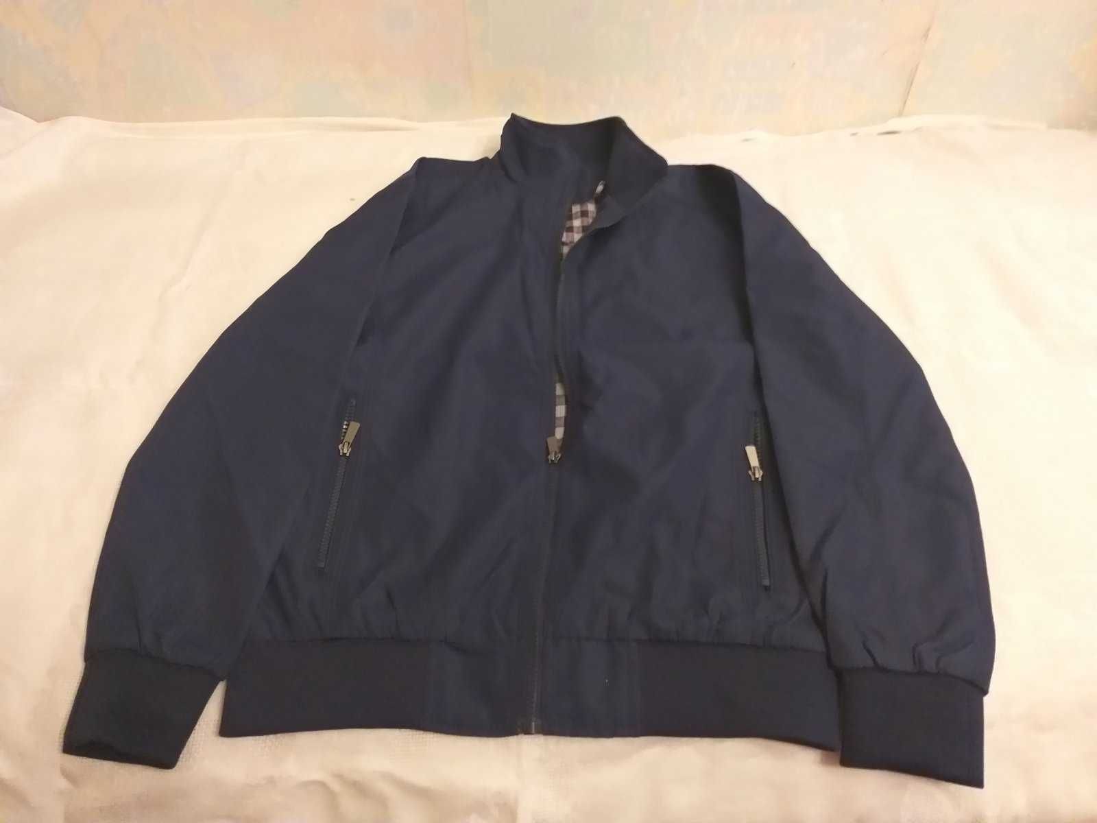 Куртка мужская (ветровка), цвет-синий, размер-М