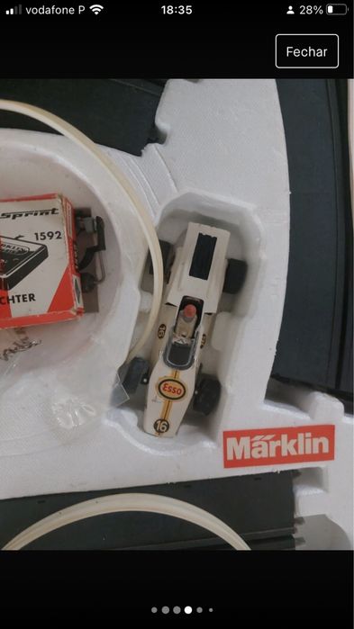 Marklin Sprint pista automóveis