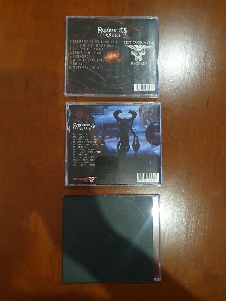 Black death metal Rapheumets well 3 CDs