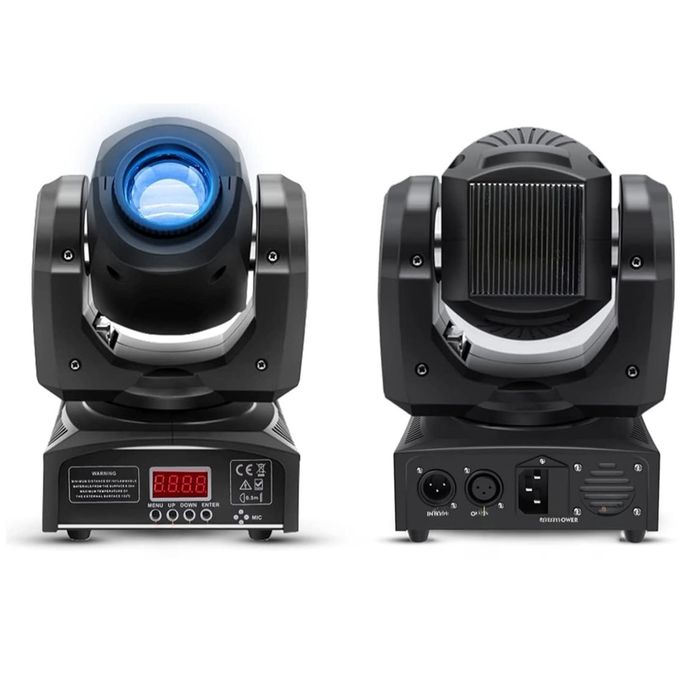 Lampa Sceniczna LED Ruchoma Głowa DMX512 - Efektowne Oświetlenie
