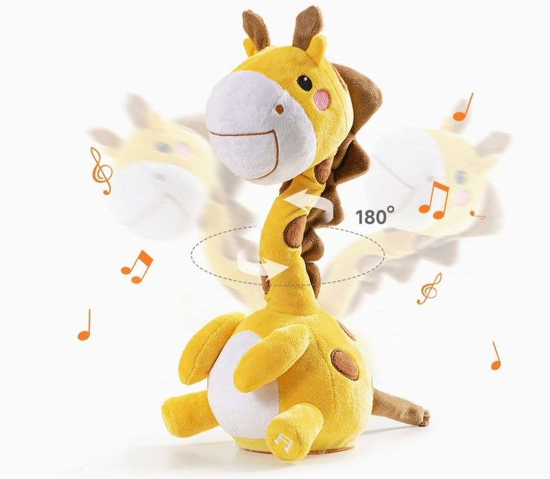 Tańcząca, gadająca żyrafa jak słynny kaktus