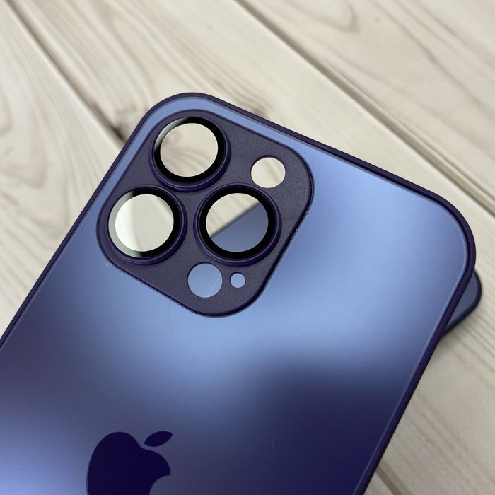 Чохол AG GLASS MagSafe Case для iPhone 12 / 12 Pro Max / 13 Pro Фіолет