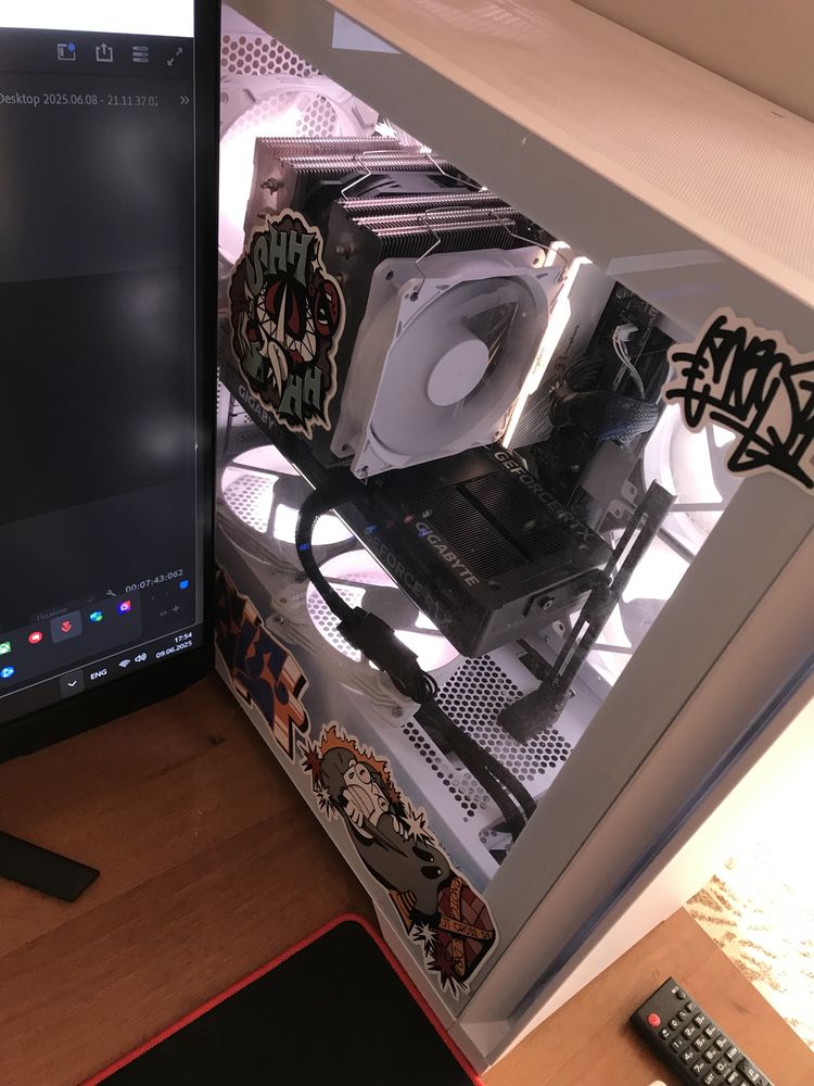 Ігровий пк Ryzen 7 7700 / 5070ti / ssd 480 +1000/ 32 ddr5 + монітор 4к