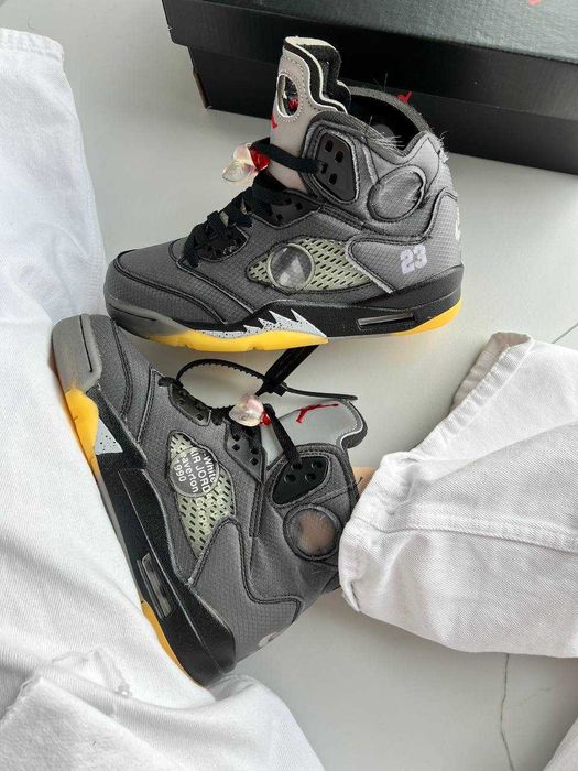 Мужские кроссовки Nike Jordan 5 Retro "Off-White Muslin" 40-45