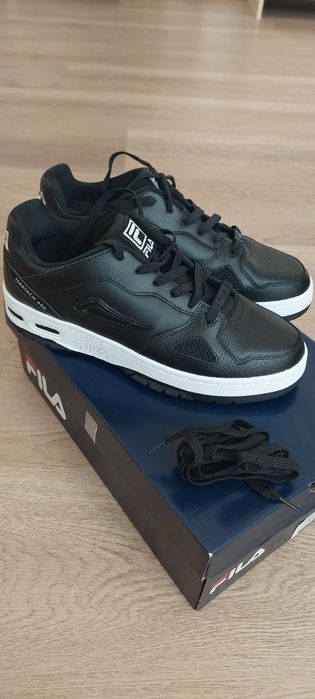 Кеды кроссовки FILA мужские, черные, демисезон, р.43, ст.-28см новые