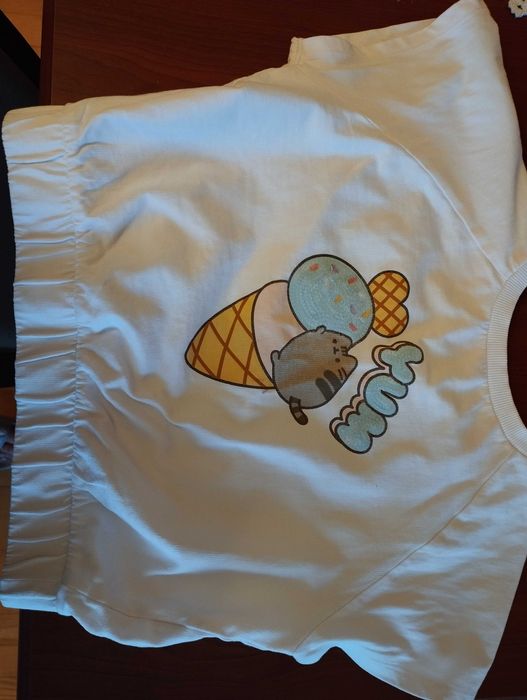 T-shirt dziewczęcy Pusheen