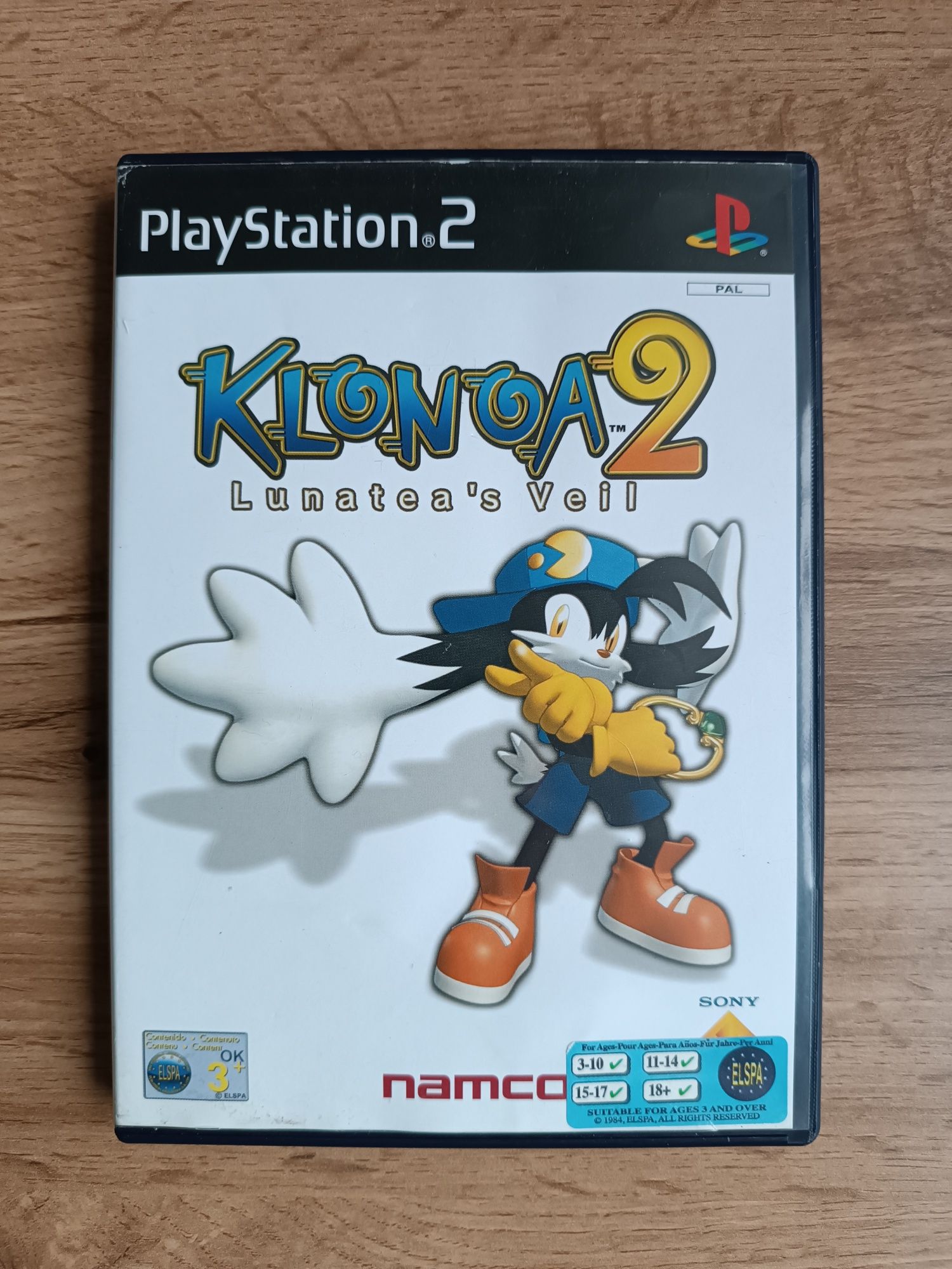 Klonoa 2 Lunatea's Veil Playstation 2