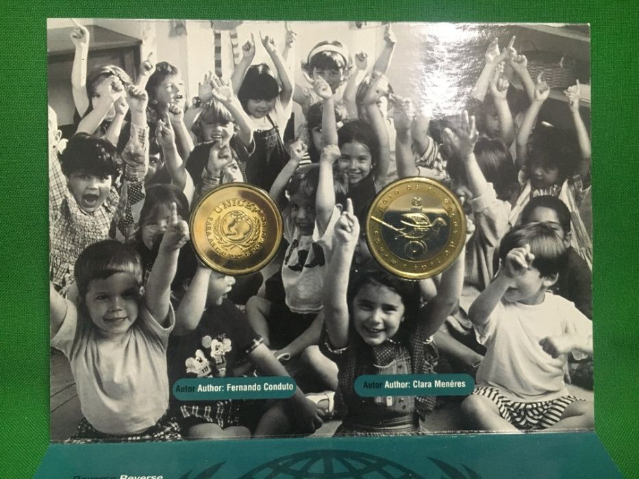 Монеты Португалии Памятный выпуск к 50-летию ЮНЕСКО 1999