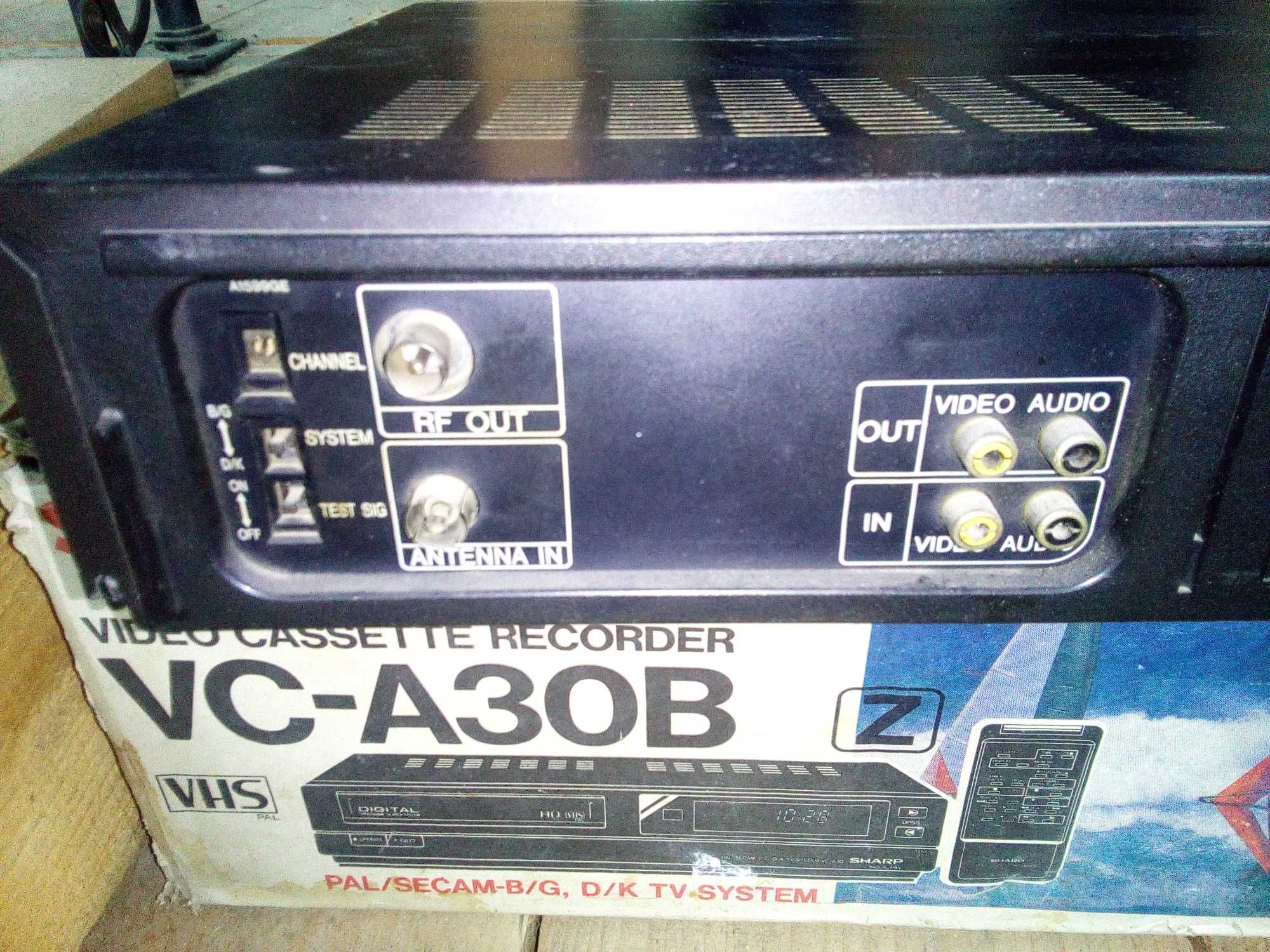 Видеомагнитофон Sharp VC-A30B, VHS, пишучий