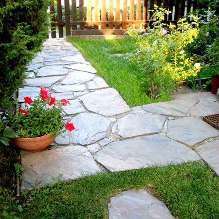 Łupek szarogłazowy do ogrodu, kamień na ścieżki, schody, kaskady
