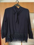 Elegancka bluzka z gipiurą