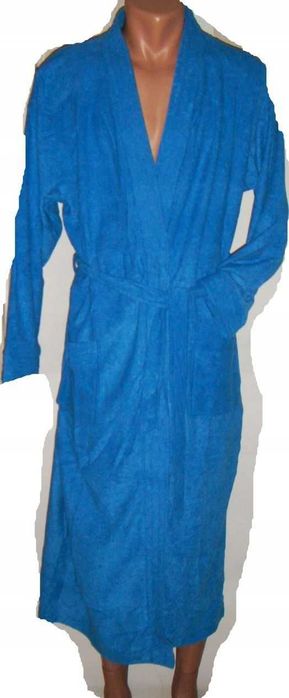 Szlafrok męski kolory pasek bawełna rozmiary M-XXL-5XL-7XL-też DUŻY