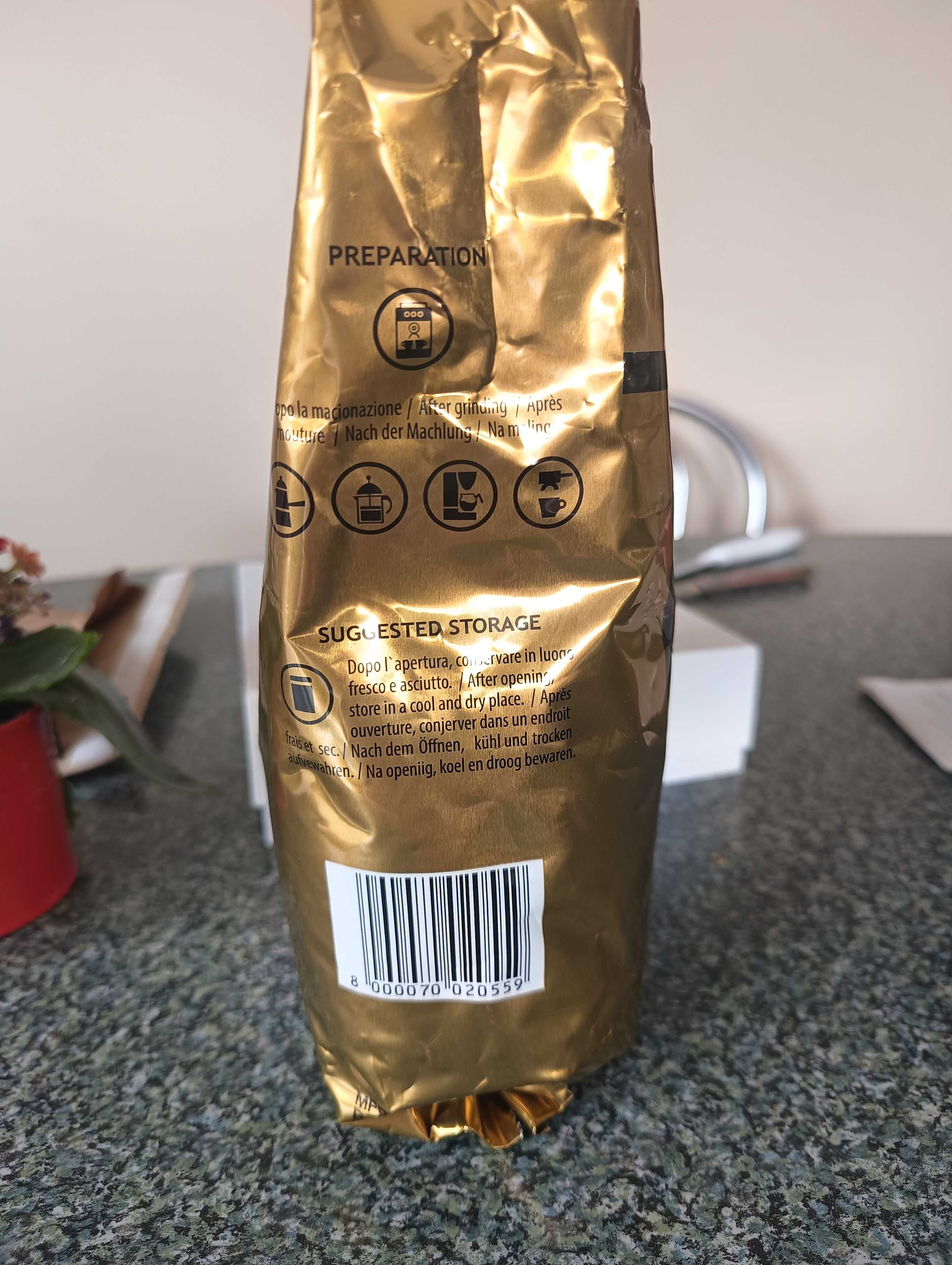 Dwie palety lavazza Oro 1kg ziarno oryginał ilość hurtowa tanio