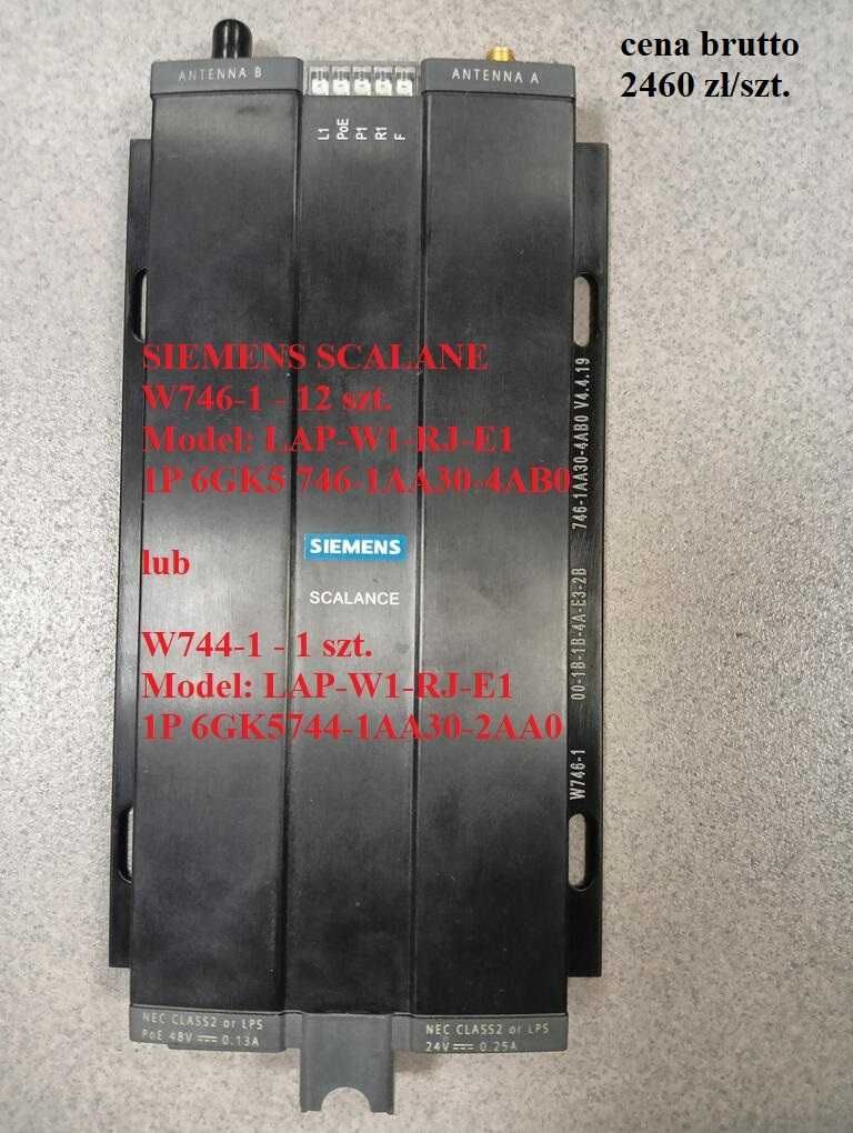 Siemens SCALANE W746 lub W744 lub W721-1