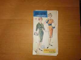 Wydawnictwa Specjalne Świata mody Suknie 1959 nr 23 (2) wykroje