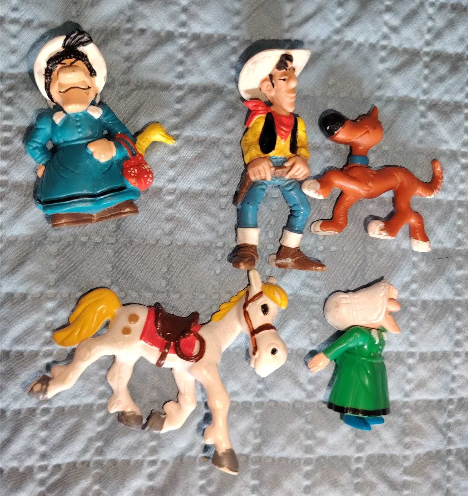 lucky luke figuras bonecos