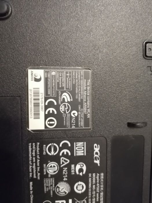 Продам Notebook Acer Aspire 4732z