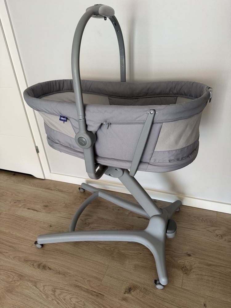 Chicco baby hug air 4w1 szare szary siatka oddychajaca