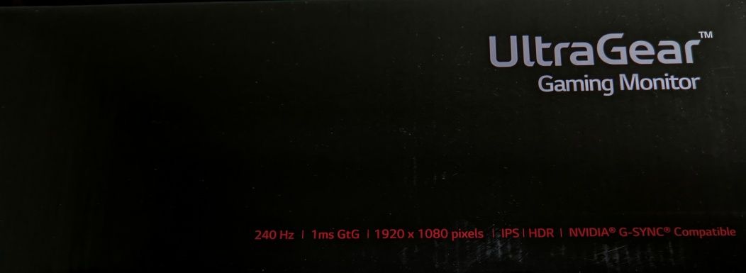 Монітор 240hz 27" LG 27GN750-B
