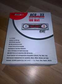 Radio CD MP3 Red Star RCD-33 100 Watt czyta CD-R CD-RW