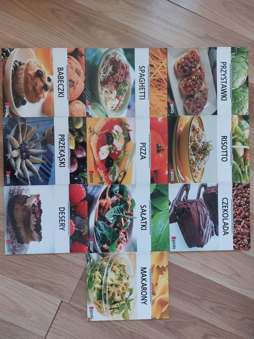 10szt pełna kolekcja Nowa kuchnia Włoska przepisy sałatki desery pizza