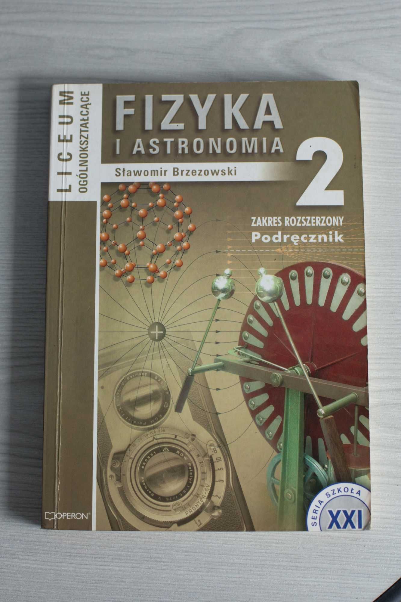 Fizyka i astronomia 2, podręcznik, zakres rozszerzony, Brzezowski