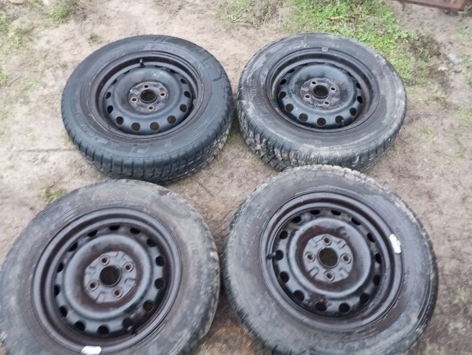 Felgi stalowe opony zimowe Opel Corsa astra