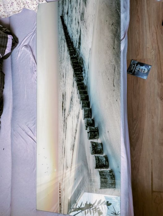 Obraz za szkłem 125x50cm