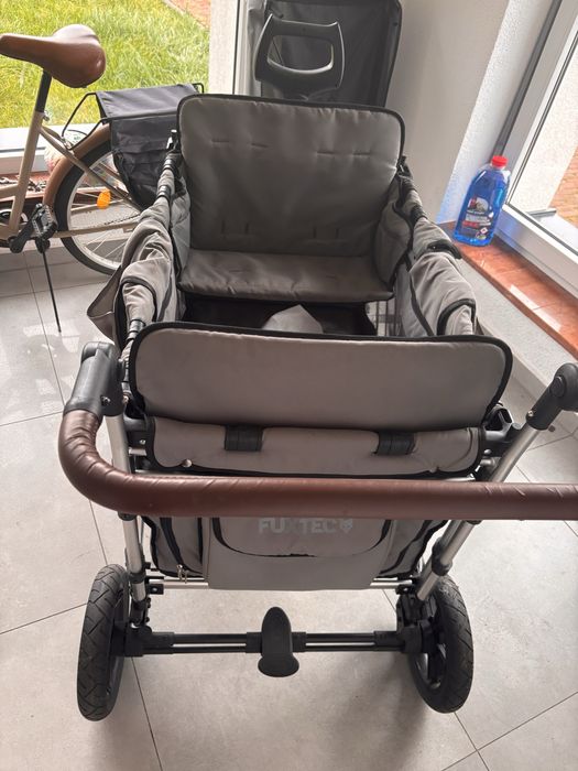 Składany wózek PREMIUM FUXTEC FX-CTXL900 wagon 4 osobowy