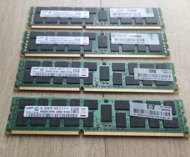 Samsung DDR3 RAM 4GB 2Rx4 PC3-10600R 1333 MHz