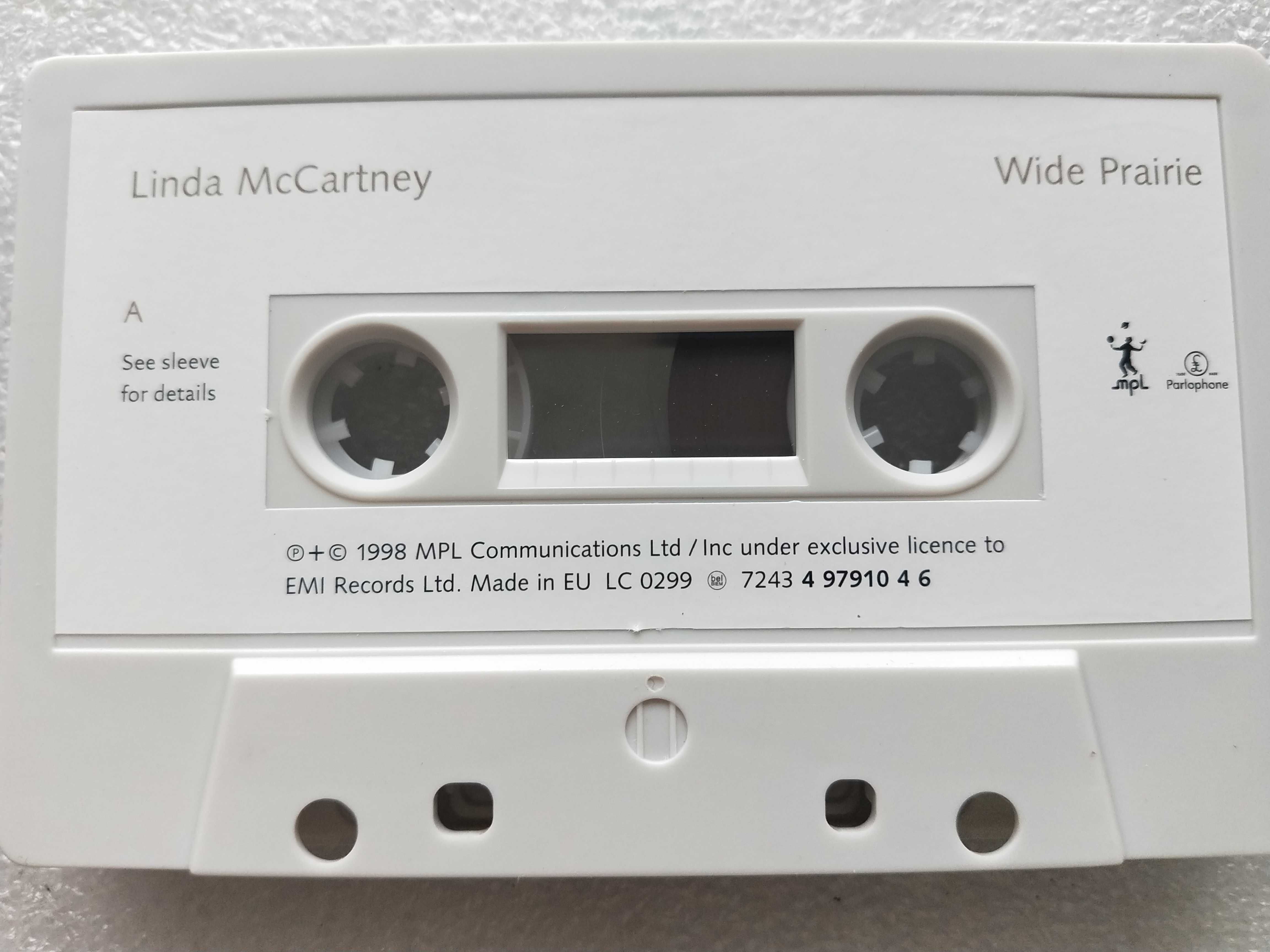 Linda McCartney - Wide Prairie - Kaseta 1998 r. 1Press MPL Europe