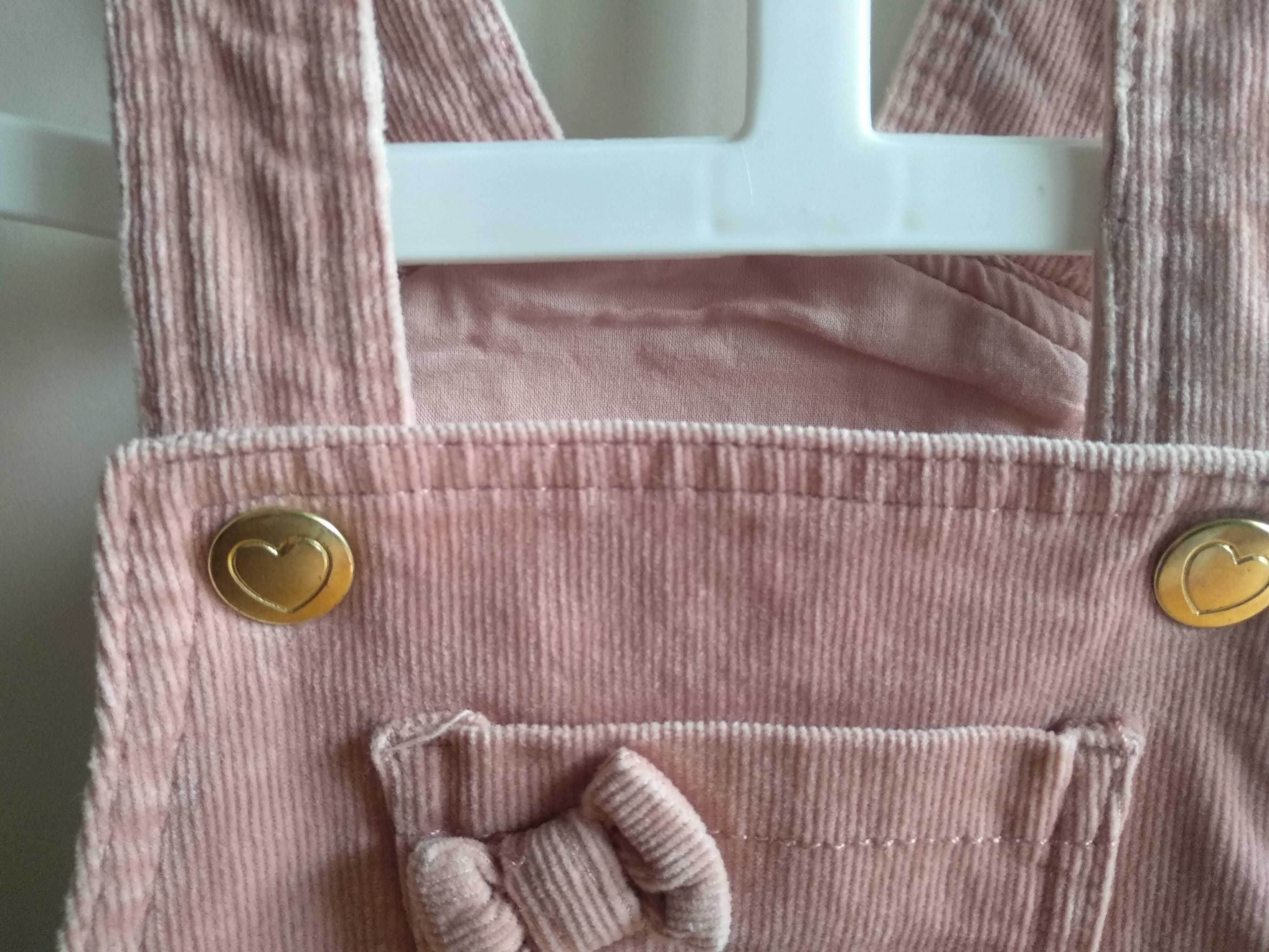 Vestido de bombazine para bebé menina - Dos 18 aos 24 meses - Zara