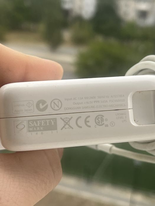 Зарядка magsafe 1 60w для MacBook Pro/Air 2007-2012