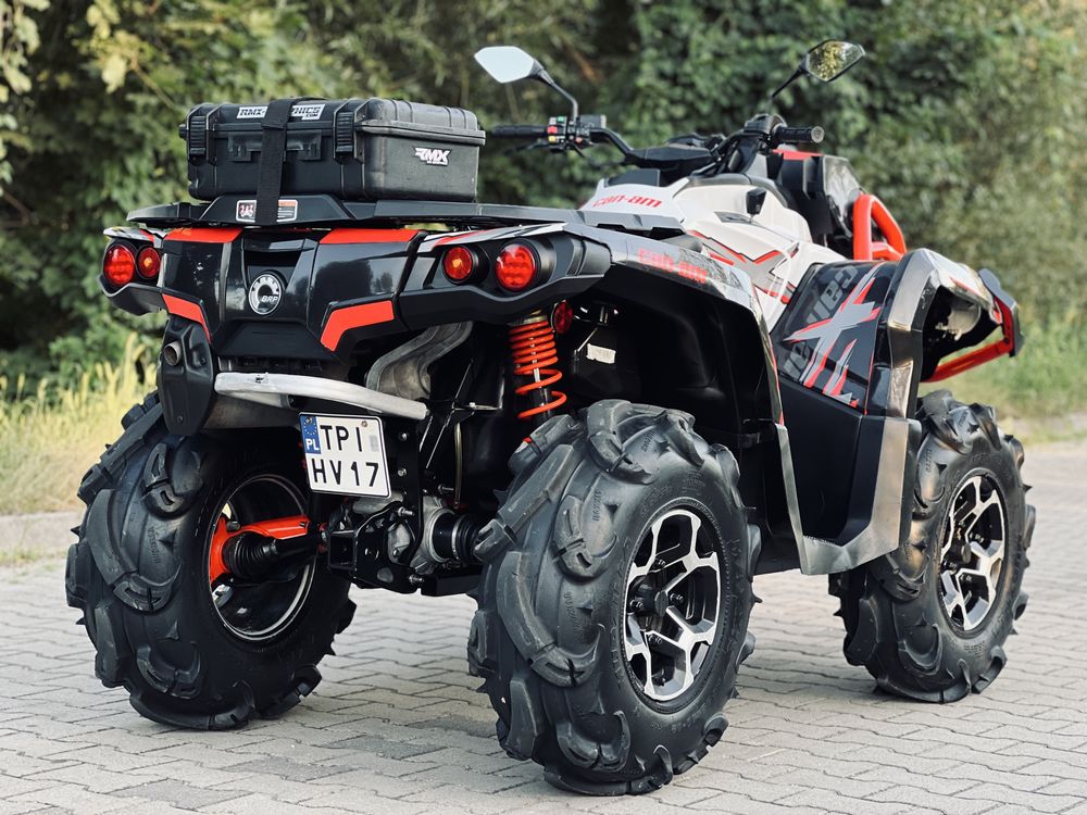 Can am Outlander XMR 650, Zarejestrowany w PL L7e,