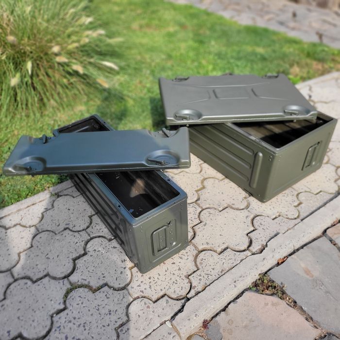 Ящики алюмінієві. Герметичні.