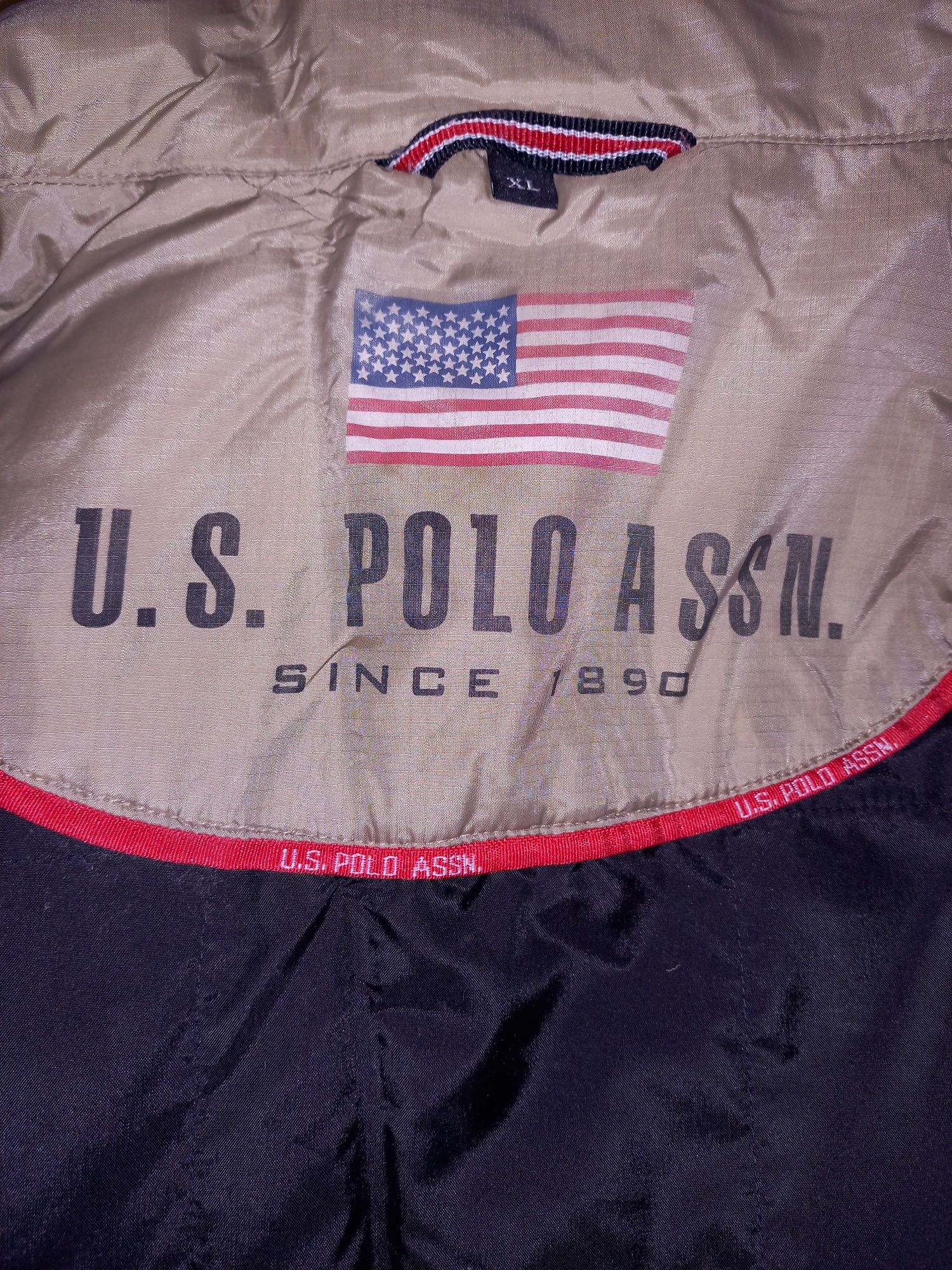 Duża, puchowa kurtka U.S Polo Assn.