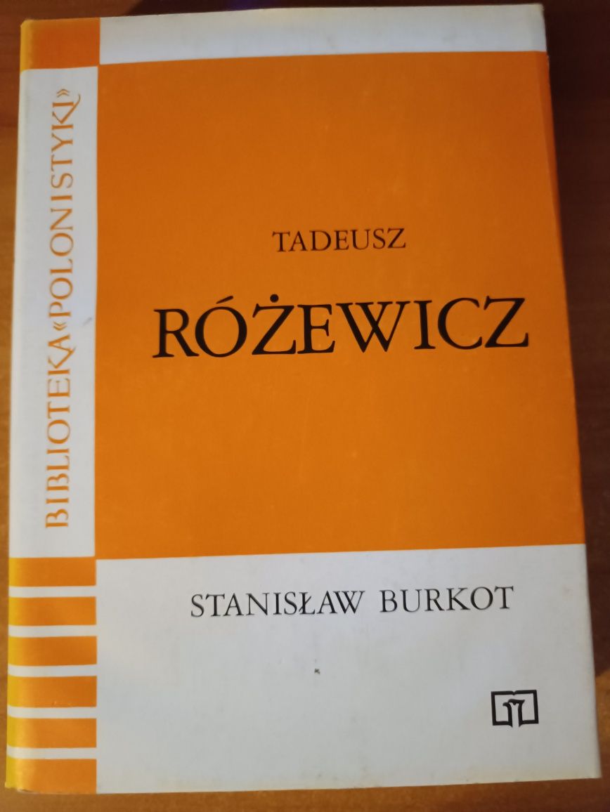 Stanisław Burkot "Tadeusz Różewicz"