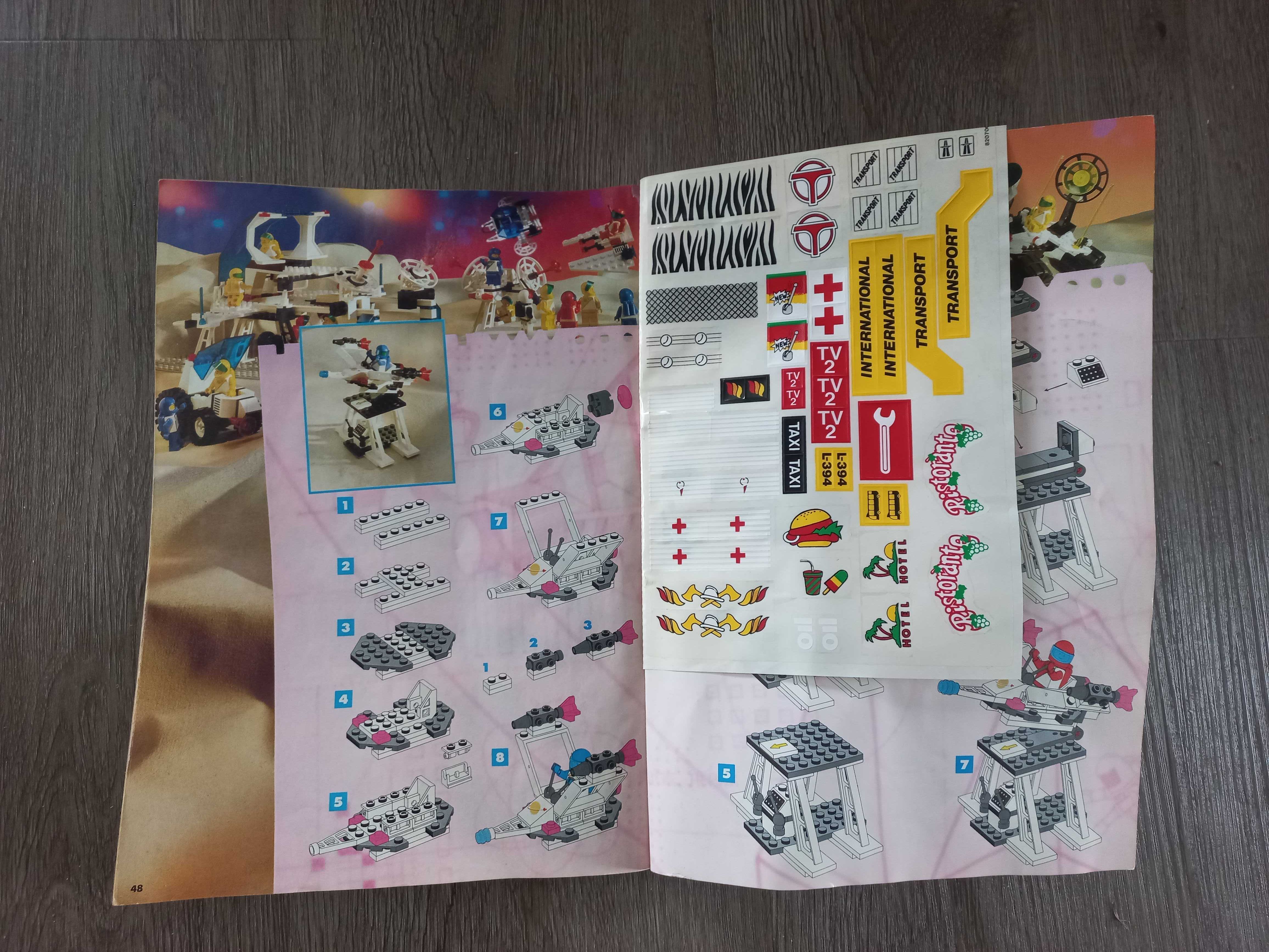 Oryginalny Katalog/Instrukcja LEGO 260 z 1990 roku.