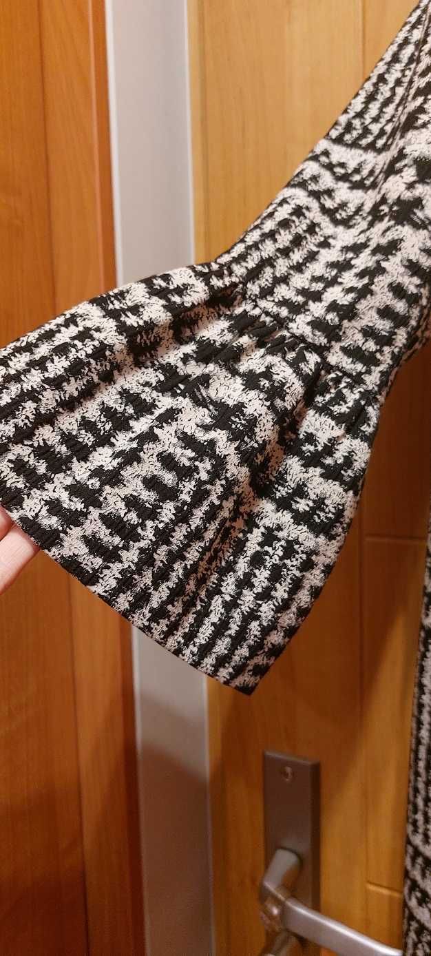 sukienka w pepitkę Zara