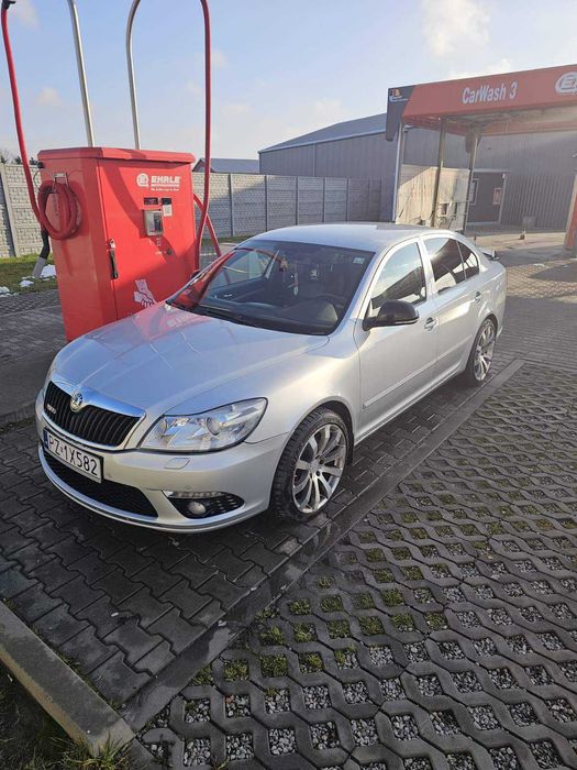 Skoda Octavia VRS 2.0 TDI 215 KM 2010r manuał*LED*skóra ZADBANA