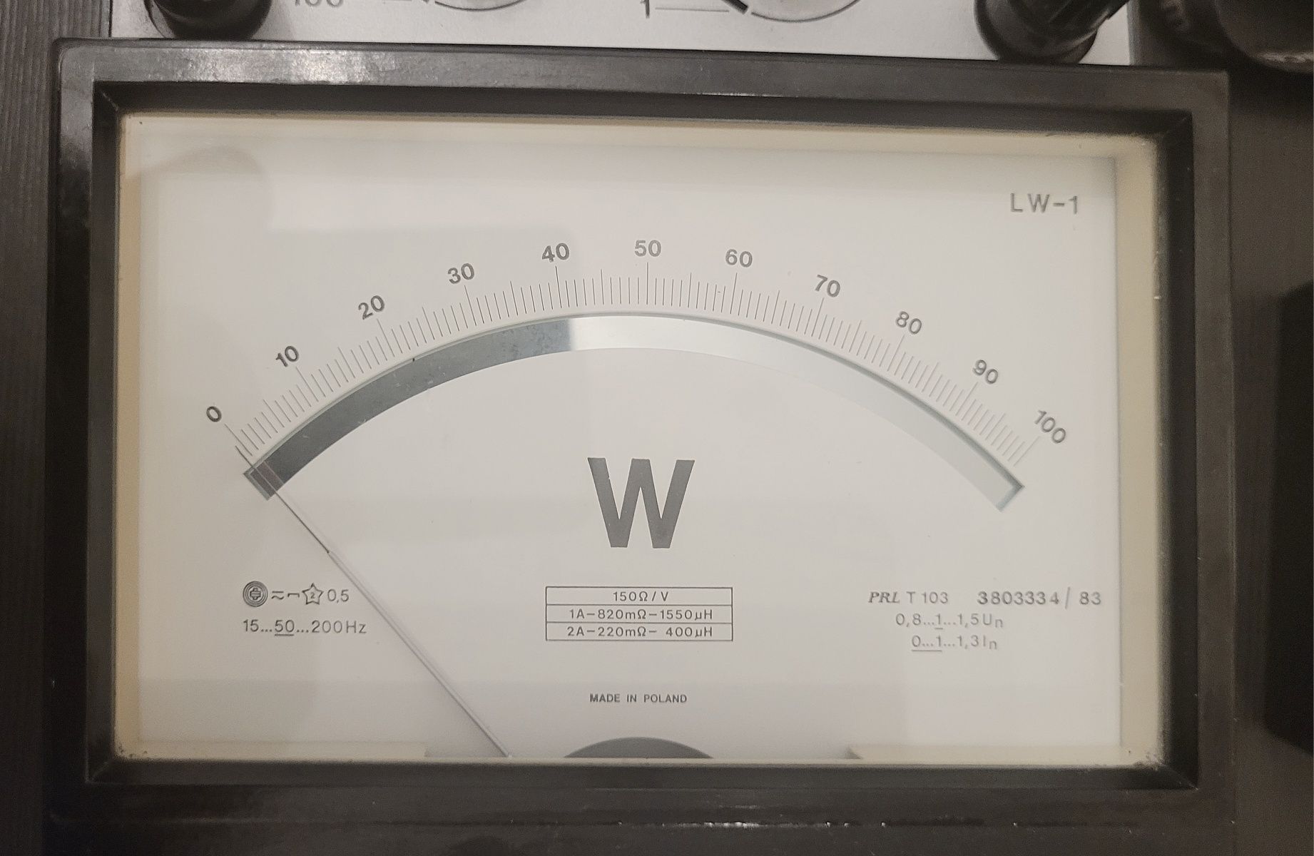 Watomierz analogowy lab LW-1