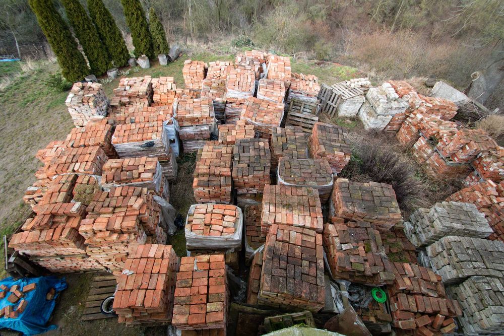 Cegły rozbiórkowe - ogrodzenie, wędzarka, grill ogrodowy [Szczecin]